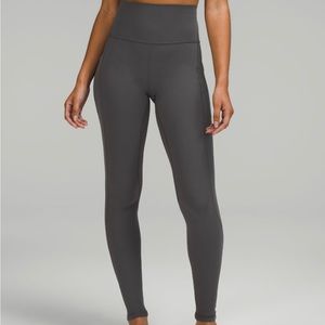 Lululemon align 4 graphite grey